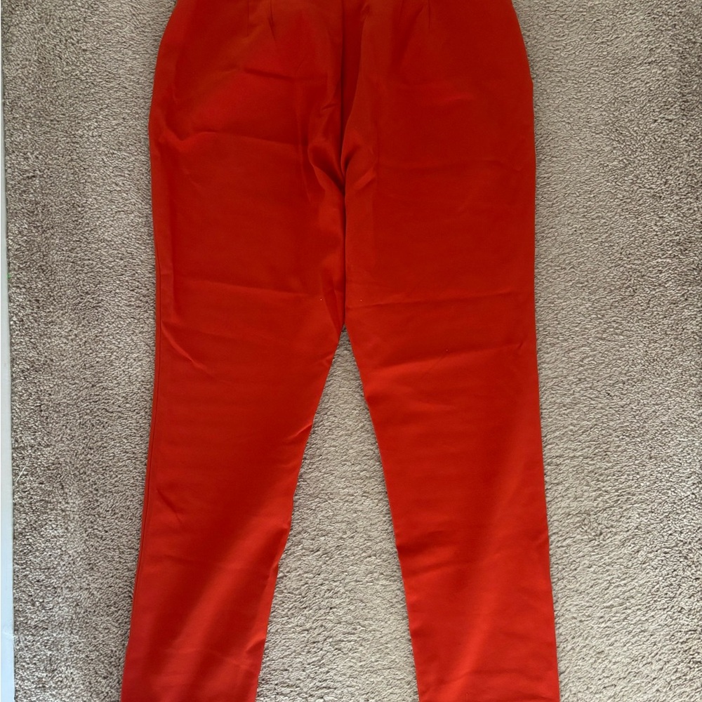 Bright Red Trousers